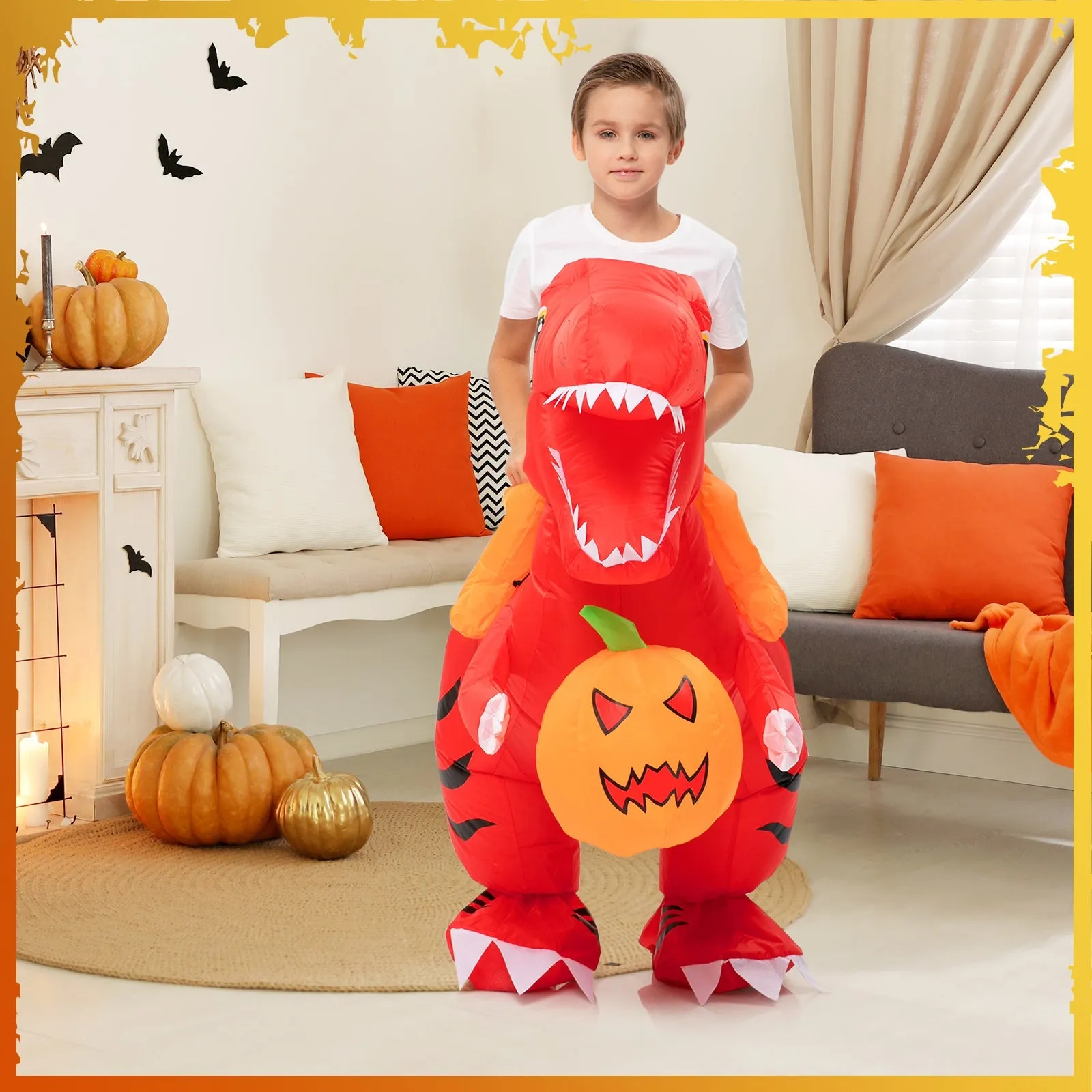 WHIZMAX 2 PACK Inflatable Dinosaur Costume for Kids