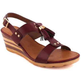 Women ‘Jenn’ Low Heel Wedge Sandals