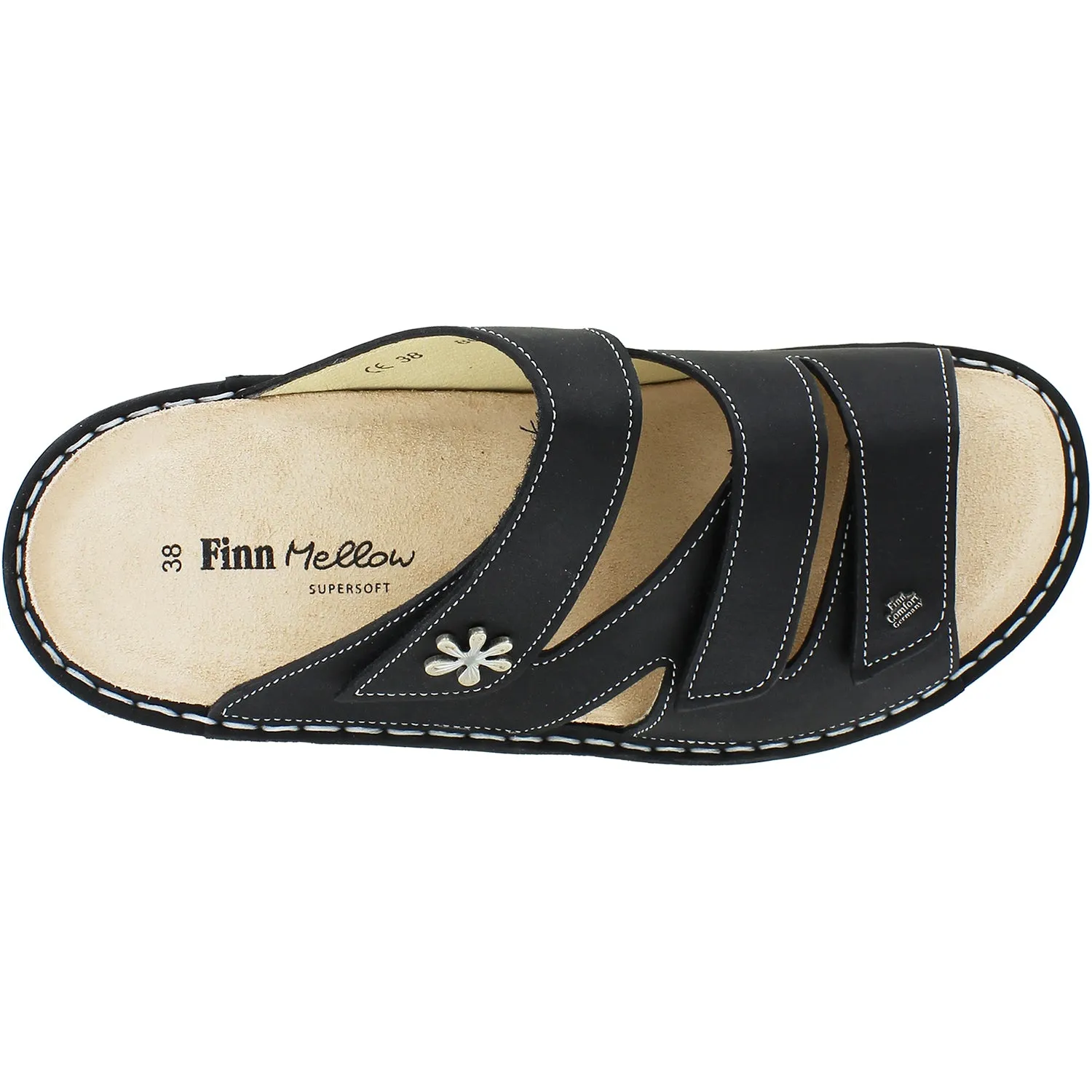 Women's Finn Comfort Grenada Black Nubuck