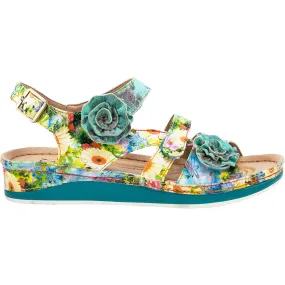 Women's L'Artiste by Spring Step Joelina Turquoise Multi Leather