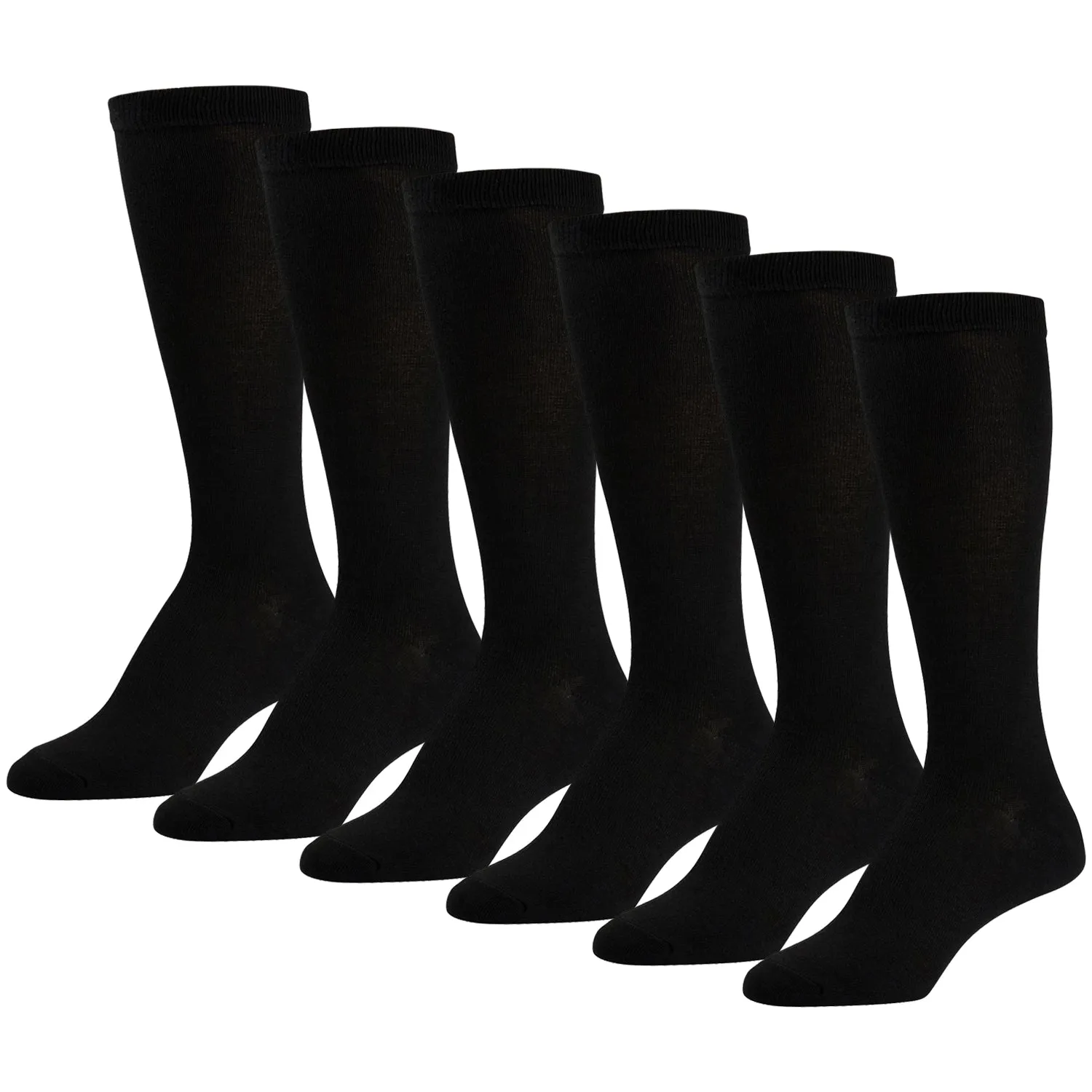 Women's Solid Colored Knee High Socks