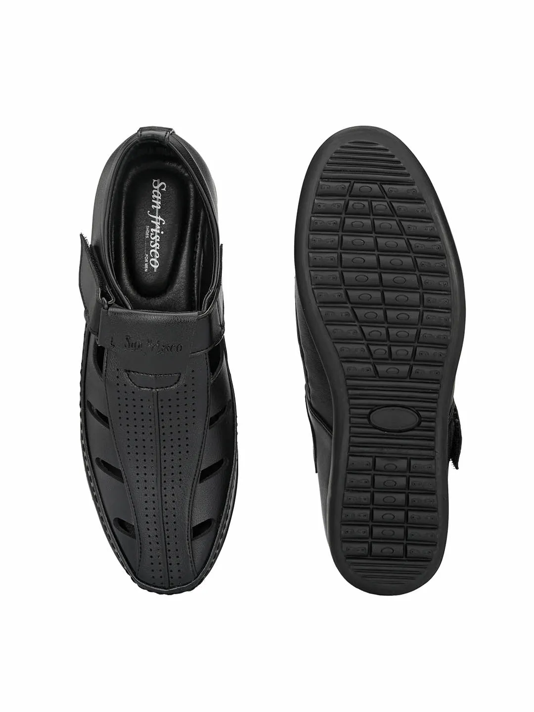 Zouk Black Sandals