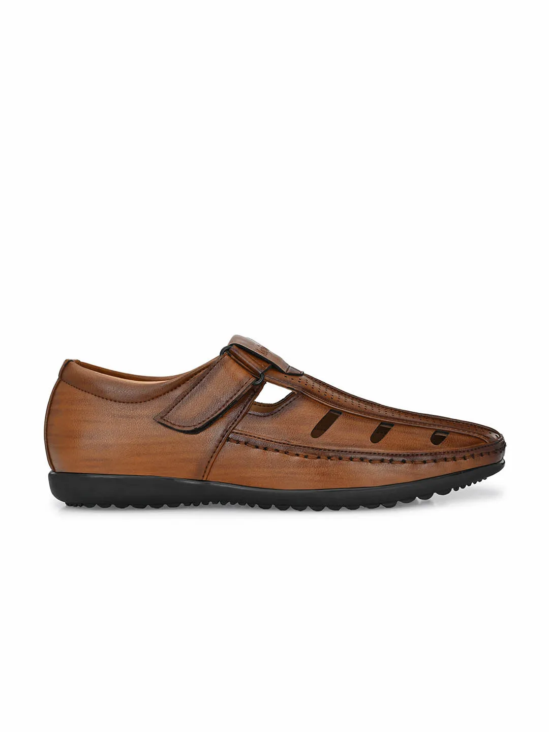 Zouk Tan Sandals